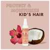 Sheamoisture Kids Extra Moisturizing Detangler for Curly Hair Coconut and Hibiscus Kids Detangler with Shea Butter 8 oz