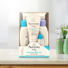 Aveeno Baby Welcome Little One Gift Basket, Baby Skincare Set with Baby Body Wash & Shampoo, Calming Bath Wash, All Over Baby Wipes, & Daily Moisturizing Lotion, 5 Items