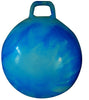 AppleRound Hippity Hoppity Jumping Ball with Ball Pump, 20in/50cm Diameter for Age 7-9, Kangaroo Bouncer, Space Hopper Ball with Handle for Children, Cloud Colors (Blue)