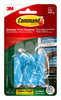 Command Outdoor Medium Window Hooks, Clear, Water-Resistant Adhesive, 5 Hooks, 6 Strips (17091CLRAWVPES)