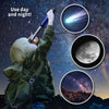 Thames & Kosmos My Discovery Telescope | Refracting Telescope with 12x Magnification | Compact & Portable for Land & Night Sky Observations | See The Moon, Planets, Wild Animals in Your Backyard!