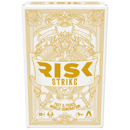 Hasbro Gaming Risk Strike Cards and Dice Game for Adults, Teens, and Kids Ages 10+, Quick-Playing Strategy Card Game for 2-5 Players, 20 Min. Average, Family Games