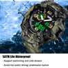 Gosasa Men's Watches Multi Function Military S-Shock Sports Watch LED Digital Waterproof Alarm Watches.