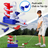 iPlay, iLearn Kids Golf Toys Set W/Left & Right Club Head, Indoor Outdoor Sport Toy, Training Golf Balls & Club Equipment, Active Exercise Gifts for 3 4 5 6 7 8 Year Olds Boys Toddler Child Girls