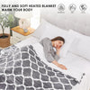 HomeMate Heated Blanket Electric Full Size - 72x84 Heating Blanket with 10 Fast Heat Levels 8 Hours Auto Off Ultra Soft Cozy Flannel Over-Heated Protection ETL Certification Keep Warming in Home