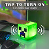 Minecraft Creeper Light with Official Creeper Sounds, Handheld Night Light & Fun Minecraft Toy for Kids, Minecraft Room Decor