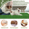 Fortune-Star 59.1 x 39.4IN Dog Grass Pad for Dogs, Large Artificial Grass for Dogs Potty Grass for Pets , Dog Grass with Drainage Holes, Turf Dog Potty for Indoor/Outdoor Easy to Use and Clean