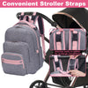 Cateep Diaper Bag Backpack with Stroller Straps and Changing Pad Lightweight Travel Maternity Backpack Large Capacity