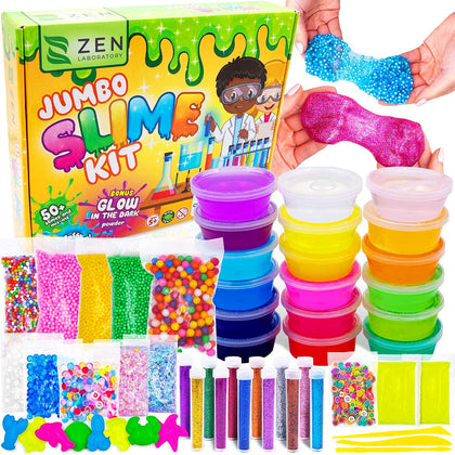 Ultimate Slime Kit for Girls 10-12 for Kids | Perfect Toys for Girls 7-12 Years Old | Complete DIY Slime Making Kit | Slime for Kids and Boys | Christmas Party Favors