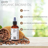 PURA D'OR Organic Baobab Oil (4oz / 118mL) 100% Pure USDA Certified Premium Grade Natural Moisturizer, Cold Pressed, Unrefined, Hexane-Free Base Carrier Oil for DIY Skin Care For Men & Women