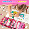 beefunni Unicorn Fruit Scented Washable Markers Set 45 pcs with Glitte Pencil Case, Art Supplies for Kids Ages 4-6-8, Arts Crafts Coloring Set - Unicorn Birthday Gifts for Girls 4 5 6 7 8 9 Year Old