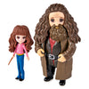 Wizarding World Harry Potter, Magical Minis Hermione and Rubeus Hagrid Friendship Set with Creature, Kids Toys for Ages 5 and up