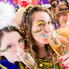 Mardi Gras Glitter Gel for Body, Face, Hair and Lip, Color Changing Glitter Gel Under Light (Mardi Gras)