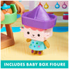 Gabby's Dollhouse, Baby Box Cat Craft-A-Riffic Room with Exclusive Figure, Accessories, Furniture and Dollhouse Delivery, Kids Toys for Ages 3 and up