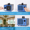 AIRTHEREAL MA5000 Commercial Ozone Generator, 5000mg/h O3 Machine Home Air Ionizers Deodorizer for Rooms, Smoke, Cars and Pets, Blue