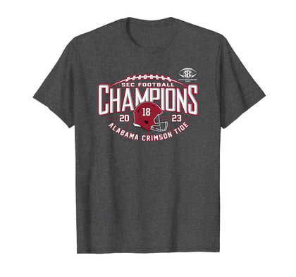 Alabama Crimson Tide SEC Champs 2023 Football Helmet T-Shirt