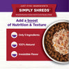 Wellness Natural Pet Food Simply Shreds Variety Pack, 2.8 Ounce Pouch (Pack of 12): High-Protein Mixer, Topper or Snack