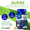 Omega 3 Fish Oil Alternative - Vegan Omega 3 Supplement - No Carrageenan - Plant Based Algae Omega 3 Fatty Acid Supplements - DHA, EPA, DPA - Heart, Brain, Joint, Eye, Immune Support