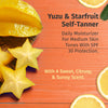 Hempz Daily SPF Yuzu & Starfruit Touch of Summer Moisturizing Gradual Self-Tanning Creme with SPF 30 Medium Skin Tones