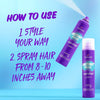 Aussie Instant Freeze Hair Spray Triple Pack for Curly Hair, Straight Hair, and Wavy Hair, 10 fl oz (Pack of 3)