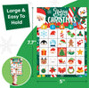 Christmas Bingo Game for Kids, Adults and Large Groups - 30 Players - Xmas Winter Holiday Bingo Cards Indoor Home Activities - Christmas Games for Families & Kids Party Supplies Holiday Gatherings