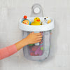 Munchkin® Super Scoop Hanging Bath Toy Storage with Quick Drying Mesh, Grey