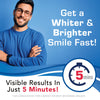 Plus White Speed Whitening Gel - 5 Minute Results - Professional at Home Teeth Whitening w/Dentist Approved Ingredient & Tooth Stain Remover (2 oz)