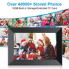 Frameo 10.1 Inch WiFi Digital Picture Frame with 1280 * 800P IPS Touch Screen HD Disply,Built-in 16GB Storage,Video Clips and Slide Show,Send Photos Instantly from Anywhere with via Free APP
