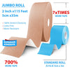 Starktape Kinesiology Tape Physio Medical Sports Tapes for Sensitive Skin Kinetic Taping. K Tex Gold Physical Therapy, Knee, Shoulder, Ankle, Wrist, Foot, Back Injury Muscle Pain aid, Roll Beige