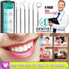 CATACC PRO Dental Tools, Dental Pick, Dental Hygiene Kit, Stainless Steel Dental Teeth Cleaning Tools Kit with Tooth Scraper Plaque Tartar Remover, Metal Plaque Remover for Teeth - with Case