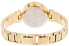 Anne Klein Women's AK/1980TMGB Diamond-Accented Dial Tan and Gold-Tone Bangle Watch