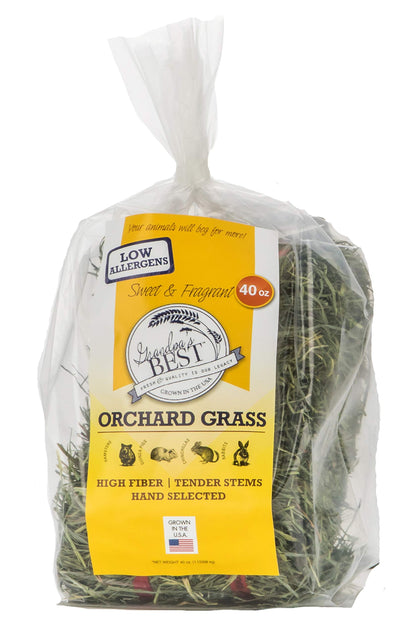 Grandpa's Best Orchard Grass Bale, 40 oz
