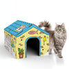 Bankers Box at Play Cat Playhouse, Cardboard Playhouse for Cats and Kids
