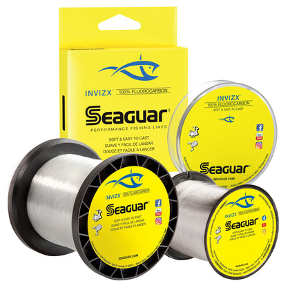 Seaguar, InvizX Freshwater Fluorocarbon Line, 600 Yards, 12 lbs Tested, 011