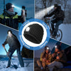 Mens Gifts Beanie Hat with Light: Stocking Stuffers Women Men Rechargeable Cap LED Flashlight Winter Hats Gift Ideas for Dad Black