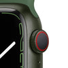 Apple Watch Series 7 (GPS + Cellular, 41mm) Green Aluminum Case with Clover Sport Band, Regular (Renewed)