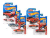 Hot Wheels Muscle Car Madness 5 Pack Random Diecast Bundle Set with Various Corvettes, Mustangs, Camaros, Chargers, GTO