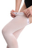 Aurafix - Thigh High Anti Embolism Compression Stockings for Women Men-Socks-Medical Post Surgery Compression Garment-Ted Hose-15-20 mmHg Compression Support Antiembolic Toe Hole (Large)