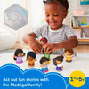 Fisher-Price Little People Toddler Toys Disney Encanto Figure Pack with 7 Characters for Pretend Play Ages 18+ Months