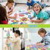 Magnetic Tiles Kids Toys STEM Magnet Toys for Toddler Magnetic Blocks Building Toys Preschool Learning Sensory Montessori Toys for 3+ Year Old Boys and Girls, Safe Creativity Toddler Kids Toys