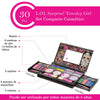 LOL Surprise Cosmetic Compact Set Includes Mirror, 14 Lip glosses, 8 Eye Shadow, 4 Blushes & 4 Brushes Safe & Non-Toxic Colorful Portable Foldable Makeup Beauty Kit for Girls, Townley Girl