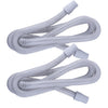 Mars Wellness Universal CPAP Hose - 6 Foot - Universal Tube Compatible with Most Machines (2 Pack)