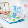 Dr. Brown's Folding Baby Bottle Drying Rack for Easy Storage, Dry Nipples, Pacifiers and Other Baby Essentials, BPA-free