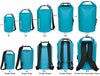 MARCHWAY Floating Waterproof Dry Bag Backpack 5L/10L/20L/30L/40L, Roll Top Sack Keeps Gear Dry for Kayaking, Rafting, Boating, Swimming, Camping, Hiking, Beach, Fishing (Teal, 10L)
