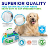 Dog Wipes for Paws and Butt - 130 Count + 4 Travel Pet Wipes - 8