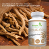 Simple Life Nutrition Organic Ashwagandha - Max Strength 1300MG Vegan Capsules - 100% Pure Non GMO Root Powder with Natural Black Pepper 60CT