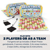 Mighty Fun! - Brain Freeze Board Game - Award-Winning Strategy Board Game with Secret Sweet Treats Using Memory, Logic and Deduction - Kids and Family Game - 2 Person or Teams - Ages 5+