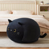 Stuffed Animal Storage Bean Bag Chair Cover for Kids Black Cat Beanbag Chair for Girls Large Size Toy Organizer Cover Only Without Filling
