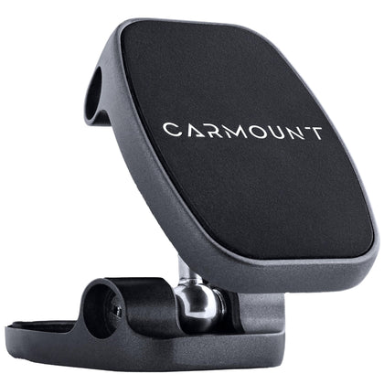 CARMOUNT 2.0 Minimal Adjustable Mount F3 | Ultra Strong | Full 360° Tilt & Rotate | 6X N52 Magnets | Compact & Minimal Design | Works with All Smartphones | Full Metal Design |