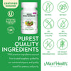Maxi Health Teen Supreme Hers Vitamins for Teen Girls (120) - Women's Multivitamin for Energy, Immune Boost, Body & Brain Growth - Womens Multi Vitamins Including D3, Iron, Calcium, Digestive Enzyme